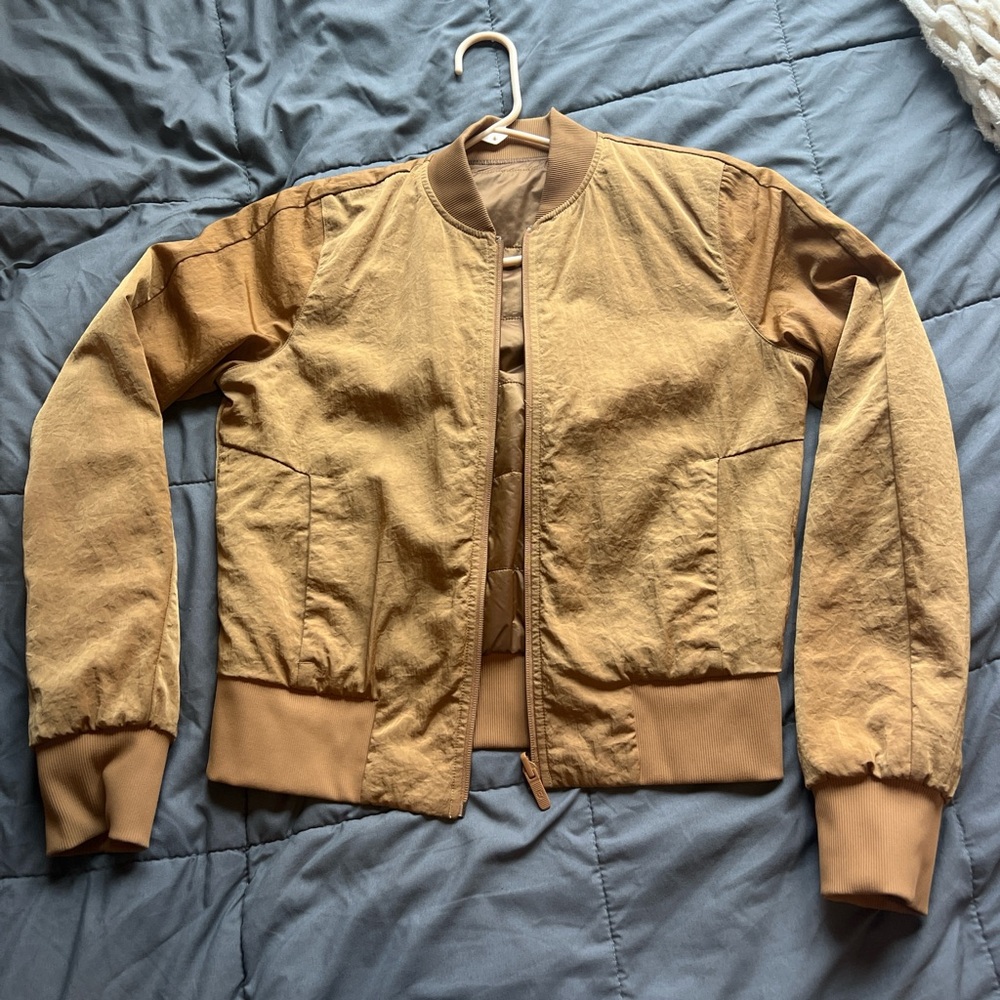 Reversible lululemon bomber jacket